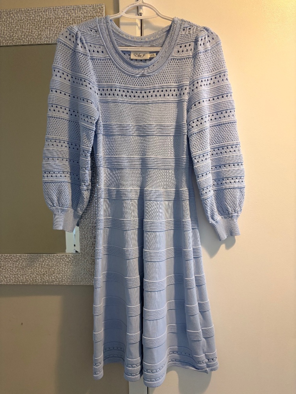 Eliza J Eyelet dress